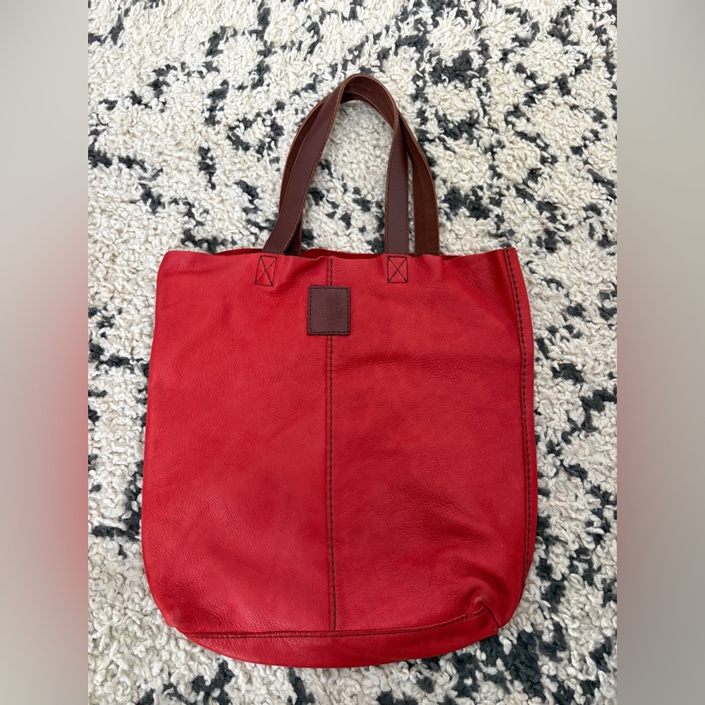 Lucky Brand leather tote bag